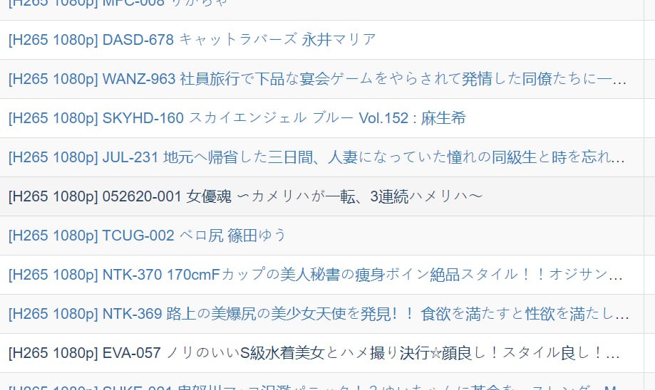 日本女艺人磁力搜索网站 支持按番号搜索