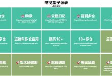 TVbox影视源合集分享的网站(含18+源+TVbox下载) -小柒影视