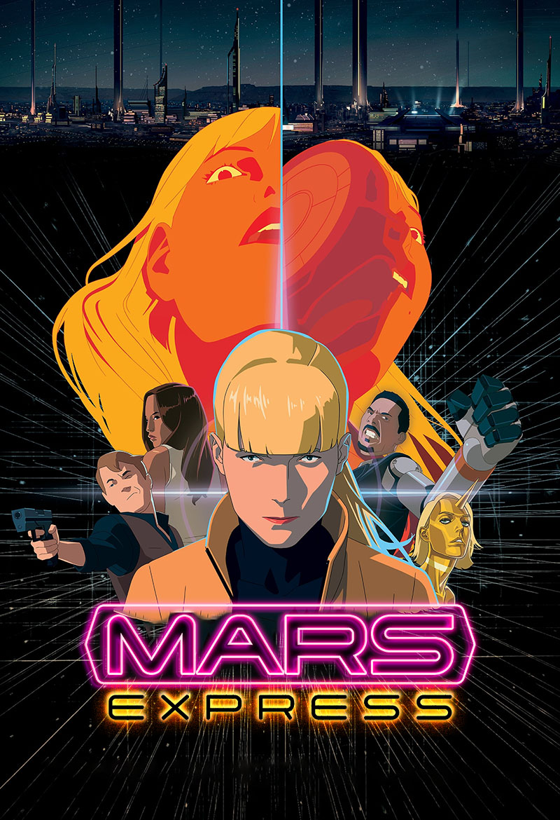 火星特快 2024（中字）科幻迷必看！法国动画电影的突破之作-小柒分享网