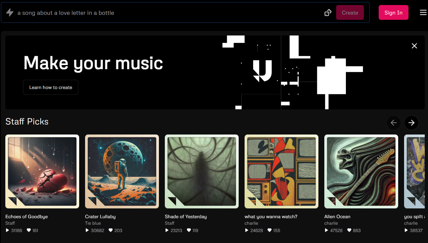 AI生成音乐 一款免费AI音乐生成器-小柒分享网